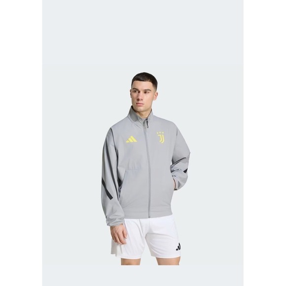 adidas Other - adidas Juventus ZNE Anthem Jacket Mens XS Gray KB4446 NWT 2025/26 Soccer
